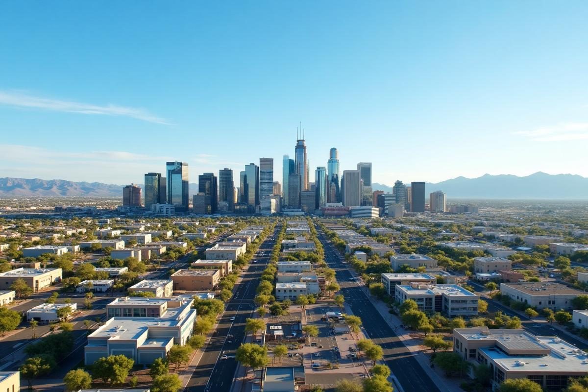 Property management in Chandler, Arizona - Chandler skyline