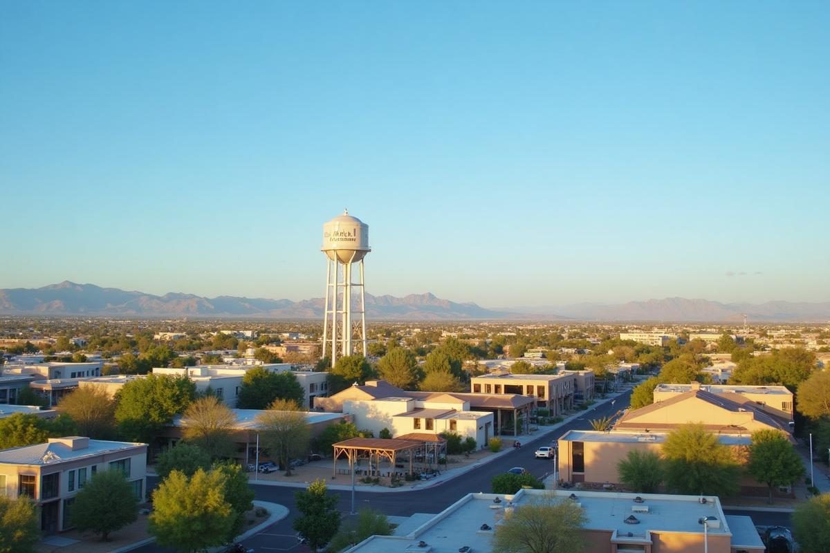 Property management in Gilbert, Arizona - Gilbert skyline