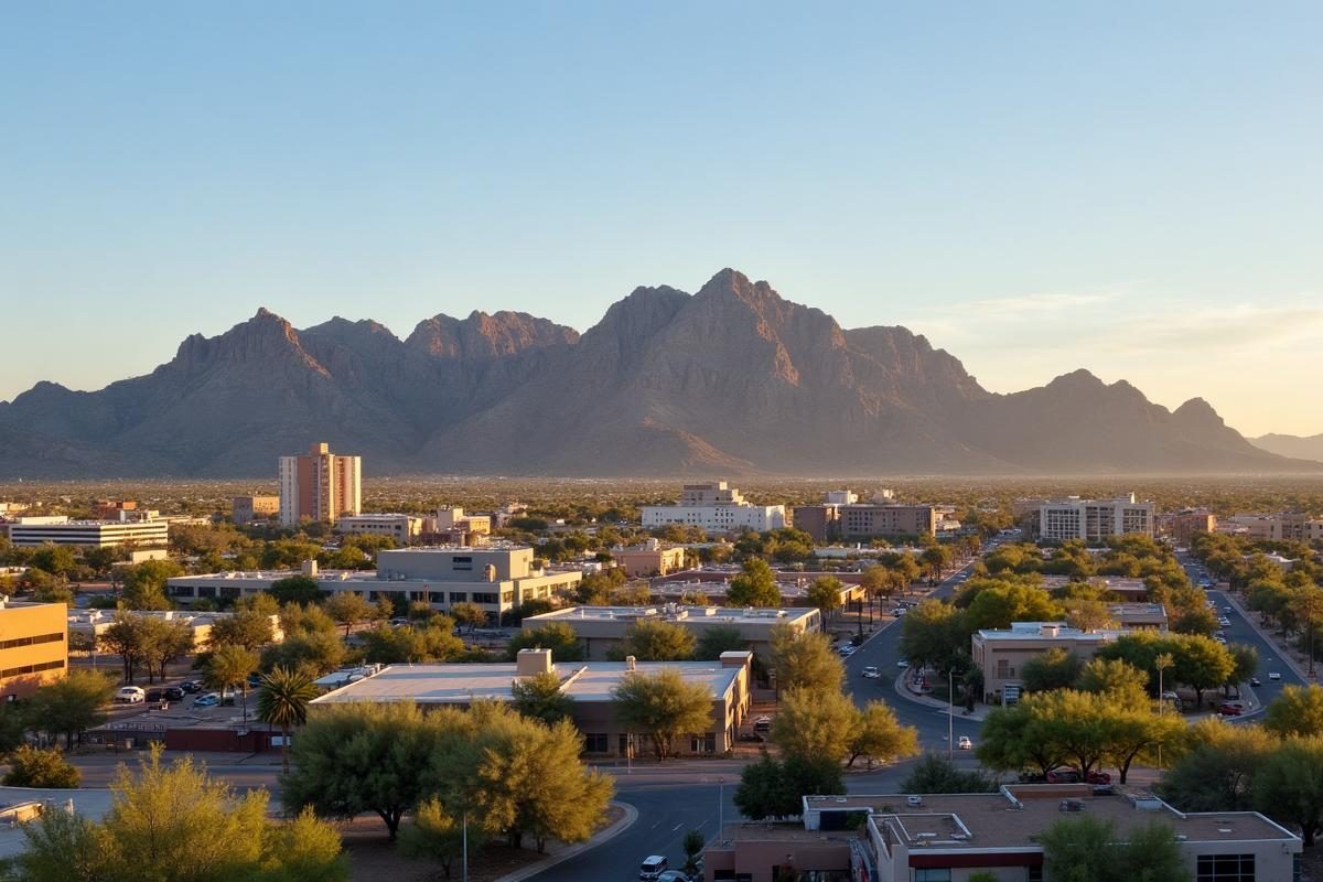 Property management in Mesa, Arizona - Mesa skyline