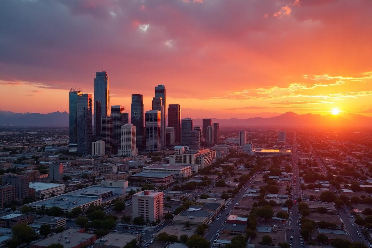Property management in Phoenix, Arizona - Phoenix skyline