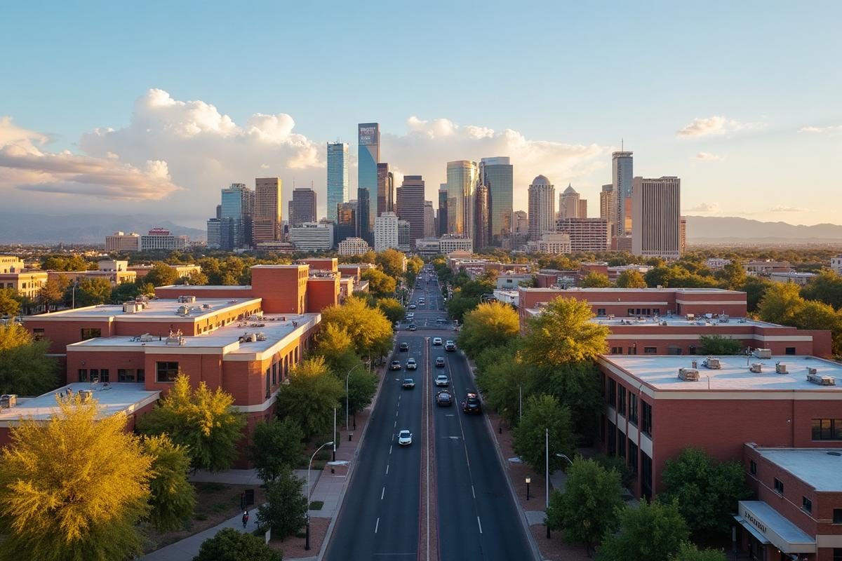 Property management in Tempe, Arizona - Tempe skyline
